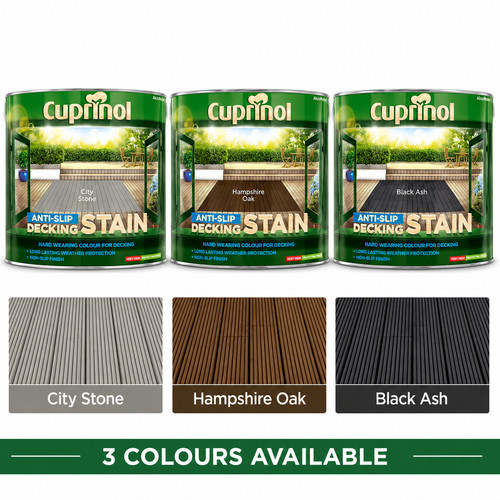 Cuprinol anti slip decking - slip,