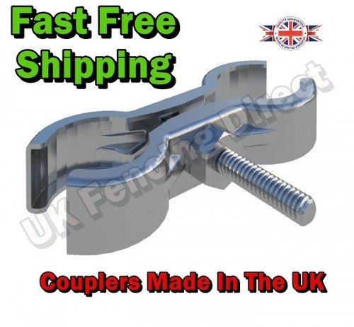 Fencing coupler security - coupler,
