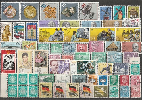 Lot stamps gdr rda - stamps, east
