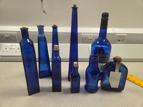 Job lot vintage cobalt blue - vintage,