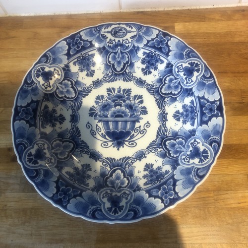 Delft blue plate - plate, (royal