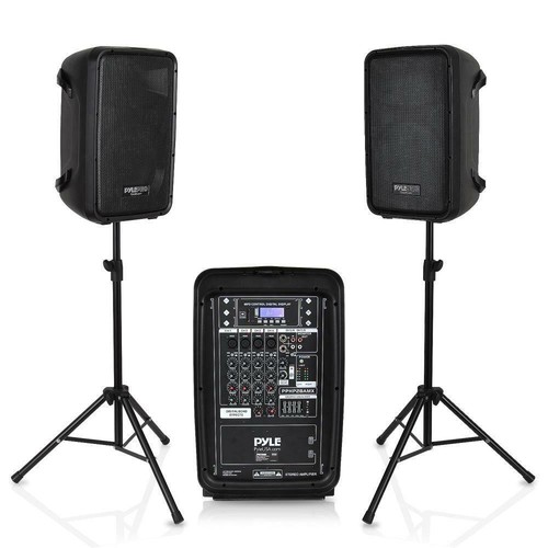 Pyle speaker dj mixer - pyle,