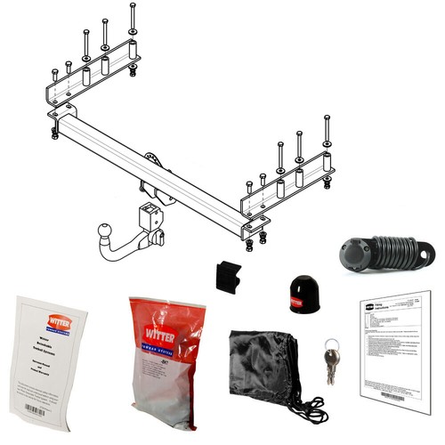 Witter towbar for audi - witter,