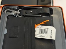 Superdry Men's Leather Travel Wallet & Key Ring BNWB - Dented Gift Box