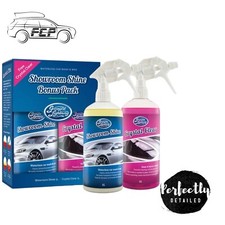 Greased Lightning Showroom Shine 1 Litre Wash & Wax with FREE Crystal Clear 1L