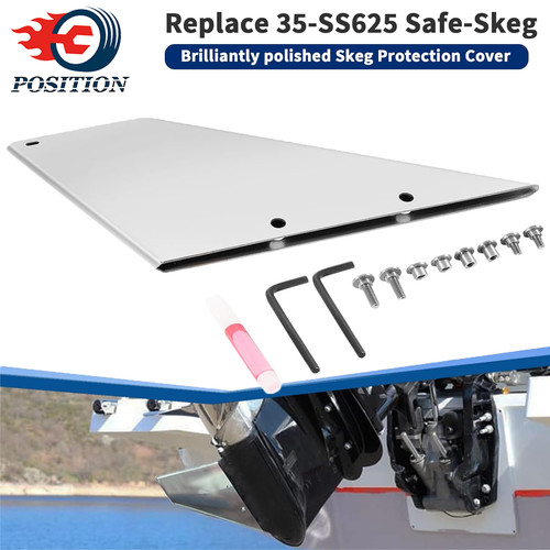 Ss625 new skeg guard - skeg,