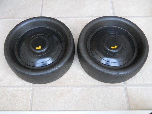 Pair powakaddy wheels - pair, wheels.