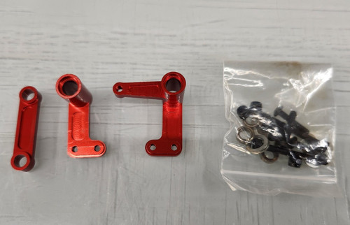 Aluminum steering bellcrank - aluminum,