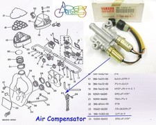Yamaha TZR250 Air Intake Compensator Assy 1989 NOS TZR AIR BOX 3MA-14303-01