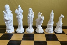 Wizard Fantasy Chess Set Latex
