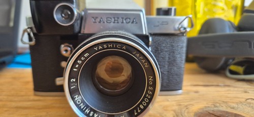 Vintage yashica 35mm slr - vintage,