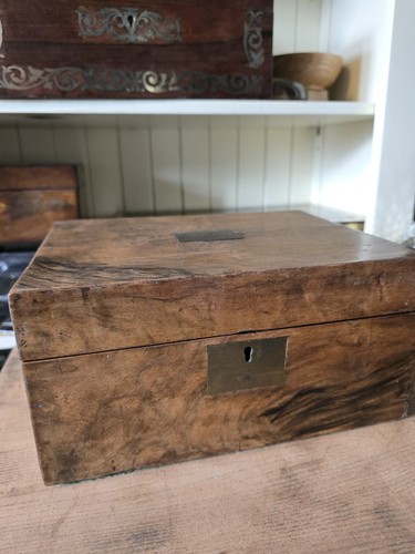 Antique writing slope - slope, box