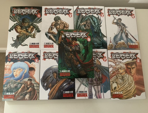 Berserk manga lot vol 9 - vol, 1-9