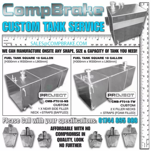Bespoke aluminium baffled fuel - bespoke,