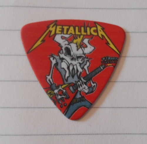 Metallica 2026 plectrum - metallica,