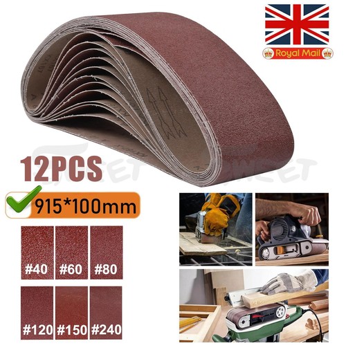 915x100mm sanding belts mixed - sanding,