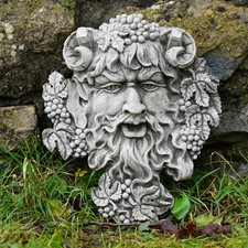 Bacchus Greenman Stone Plaque