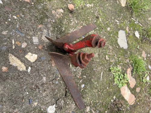 Vintage junior push hoe plough - hoe,