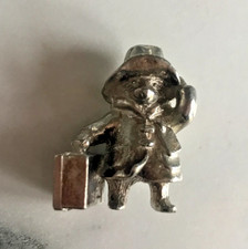 Vintage Pewter Paddington Bear