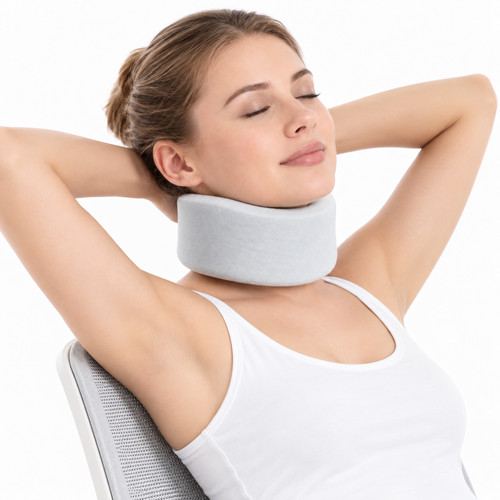 Soft foam neck collar - neck, support