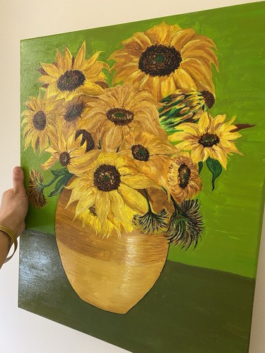 Oil painting canvas - on,