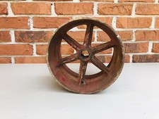 Antique Flat Belt Pulley Wheel