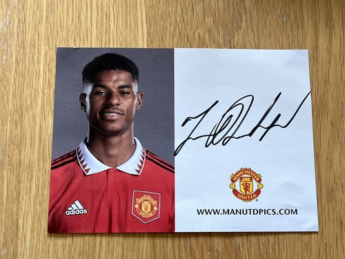 Marcus rashford hand signed - hand,