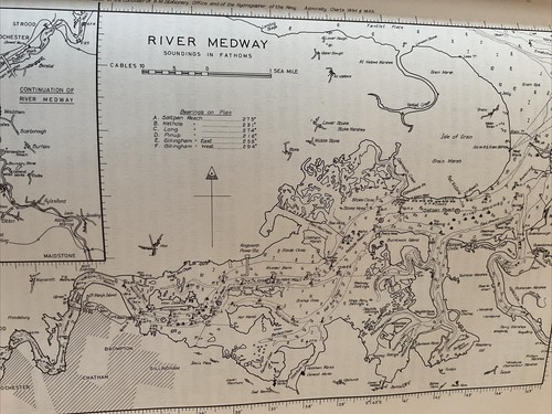 Vintage sea chart - vintage, /