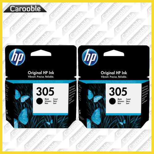 Original 305 black ink x2 - hp,