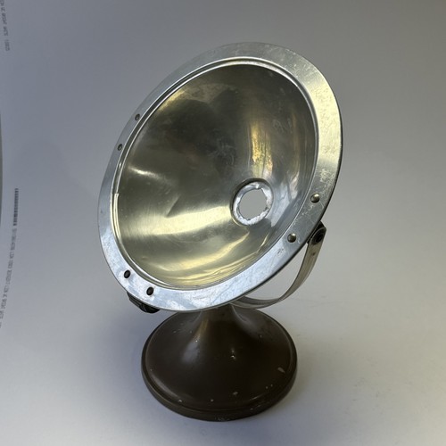 Old metal sunlamp - old, for