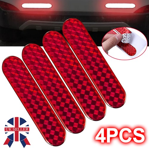 Red reflective safety - red,