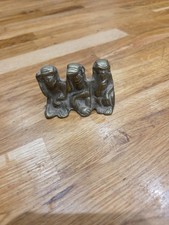Brass Three Wise Monkeys