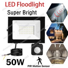 50W LED Floodlight PIR Motion