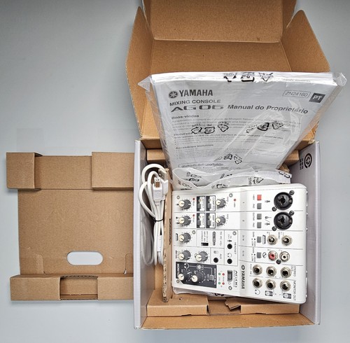 Yamaha ag06 channel mixer - yamaha,