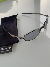 VINTAGE OAKLEY  BIG SQUARE WIRE Sunglasses Brushed Silver Frame