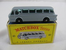 Vintage Lesney Matchbox Leyland Royal Tiger Long Distance Coach Bus #40 New!