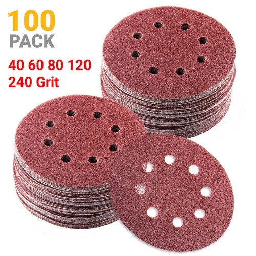 125mm 8 hole sanding - -,