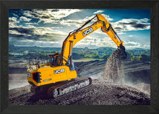 JCB 220X LC excavator Framed