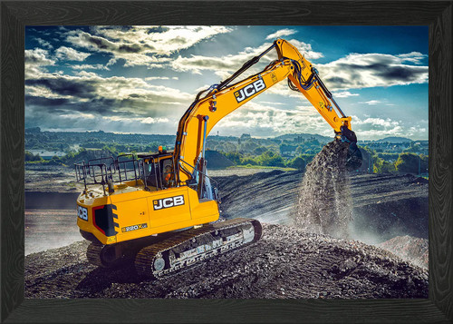 Jcb 220x excavator - lc, framed