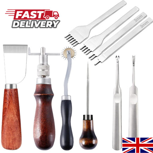 Leather craft tool kit - craft,