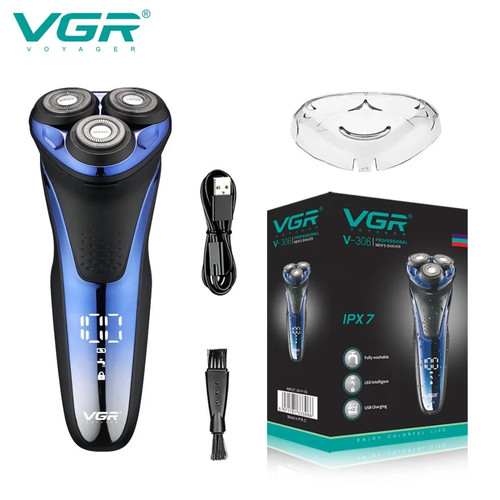 Vgr electric shaver wet dry - vgr,