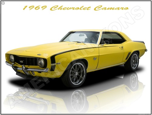 1969 chevrolet camaro 350 - 1969, ss