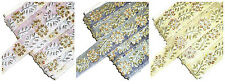 STUNNING BEADED/SEQUIN FLORAL EMBROIDERED TRIM, 26MM WIDE, SOLD BTM, ART MB4106