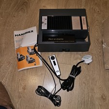 RETRO VINTAGE Slide Projector HANIMEX 1200RF 35mm ray cabled remote, no carousel