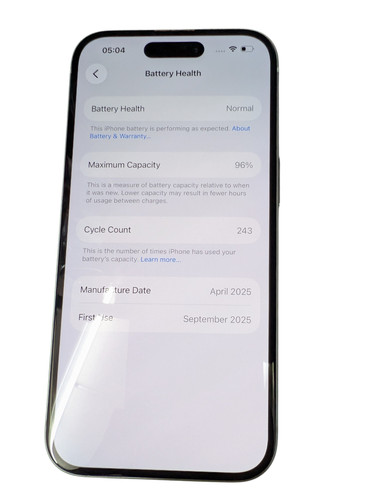 Apple iphone 256gb white - iphone, 15