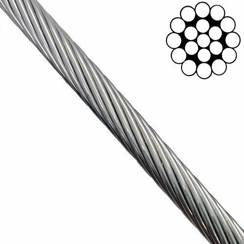3mm 1x19 stainless - 3mm,