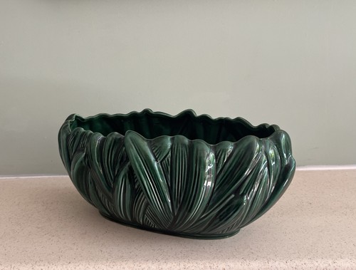Sylvac green planter pot - planter,