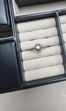 Pandora amethyst birthday stone ring size O