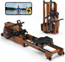 Foldable Water Rowing Machine Wooden **Brand New**