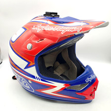TROY LEE DESIGNS Air Helmet SX MX ATV Limited Charge Red/ Blue/White 2010